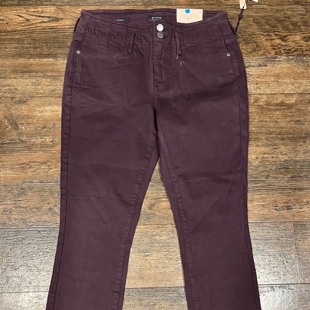 NYDJ Eggplant Skinny